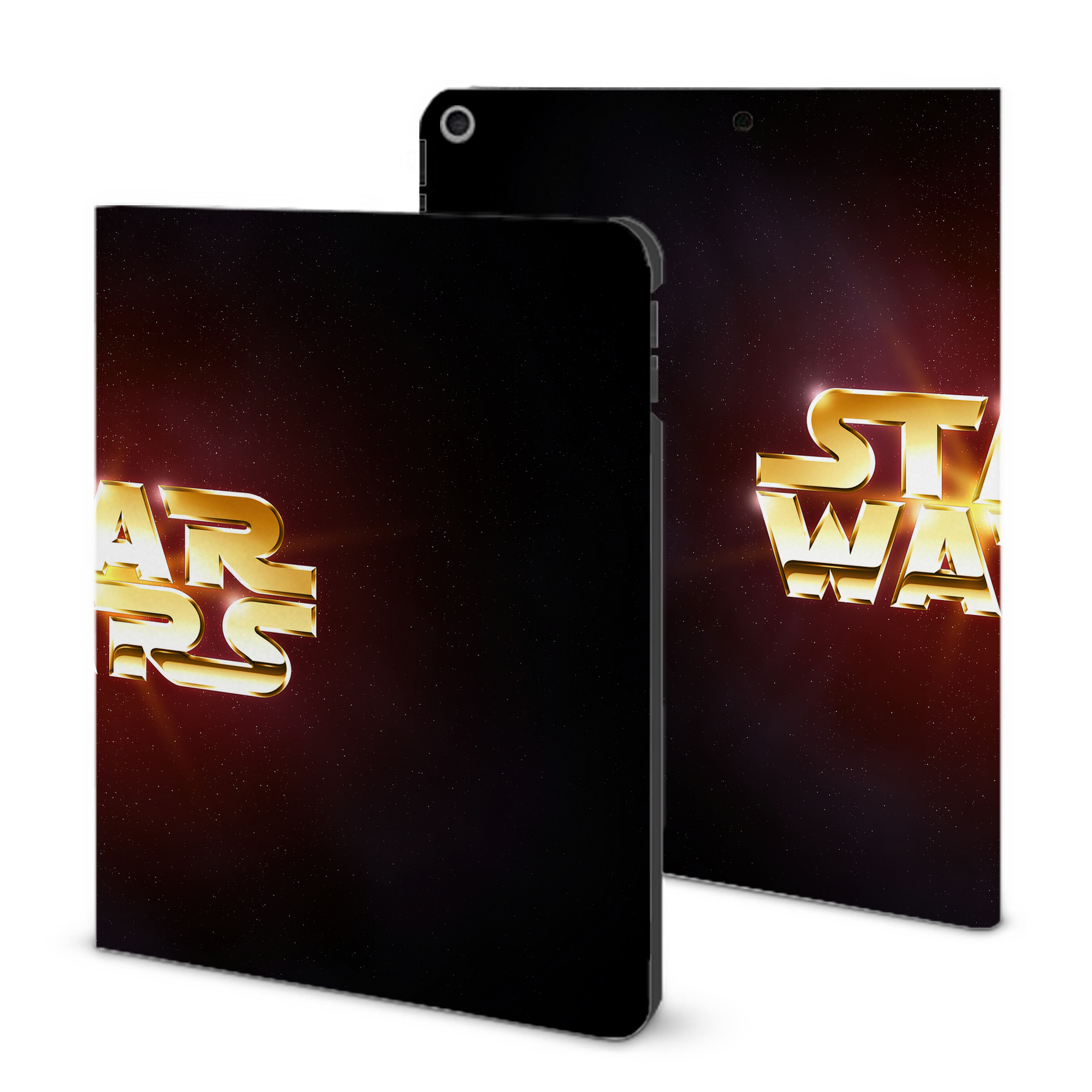 （画像用） スター・ウォーズ Star Wars IPad ケース ブック型 PUレザー TPU 耐衝撃 軽量 薄型 ペン収納なし 全面保護 IPad 各モデル対応